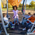 Wheelchair Swing at Recreation Park